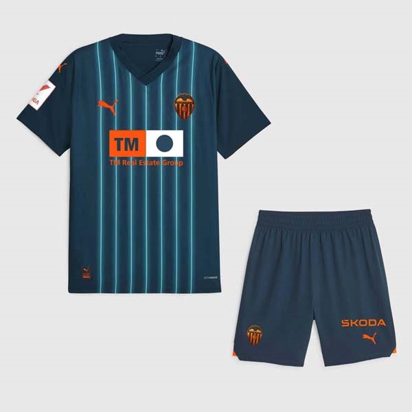 Camiseta Valencia Segunda equipo Niño 2023-24